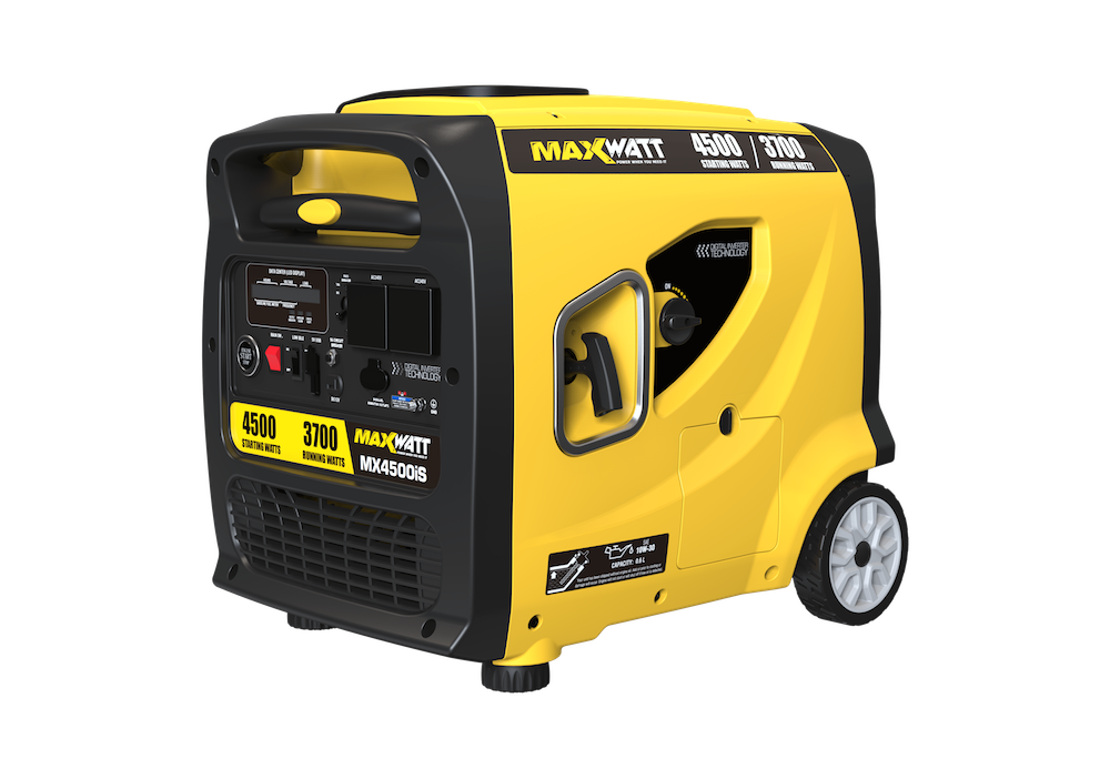 MAXWATT 4500W ELECTRIC START DIGITAL INVERTER GENERATOR