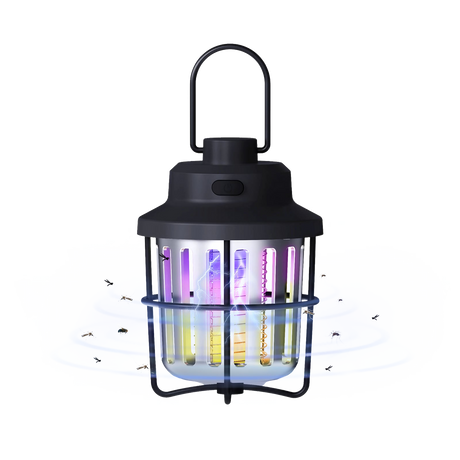 On The Road RV Led Flame Light + Mosquito Zapper