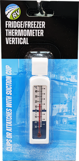 Horizontal Fridge Freezer Thermometer