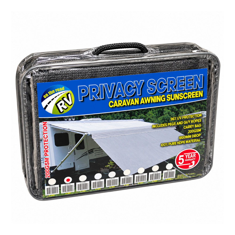 On The Road RV Caravan Awning Privacy Screen 3.4m