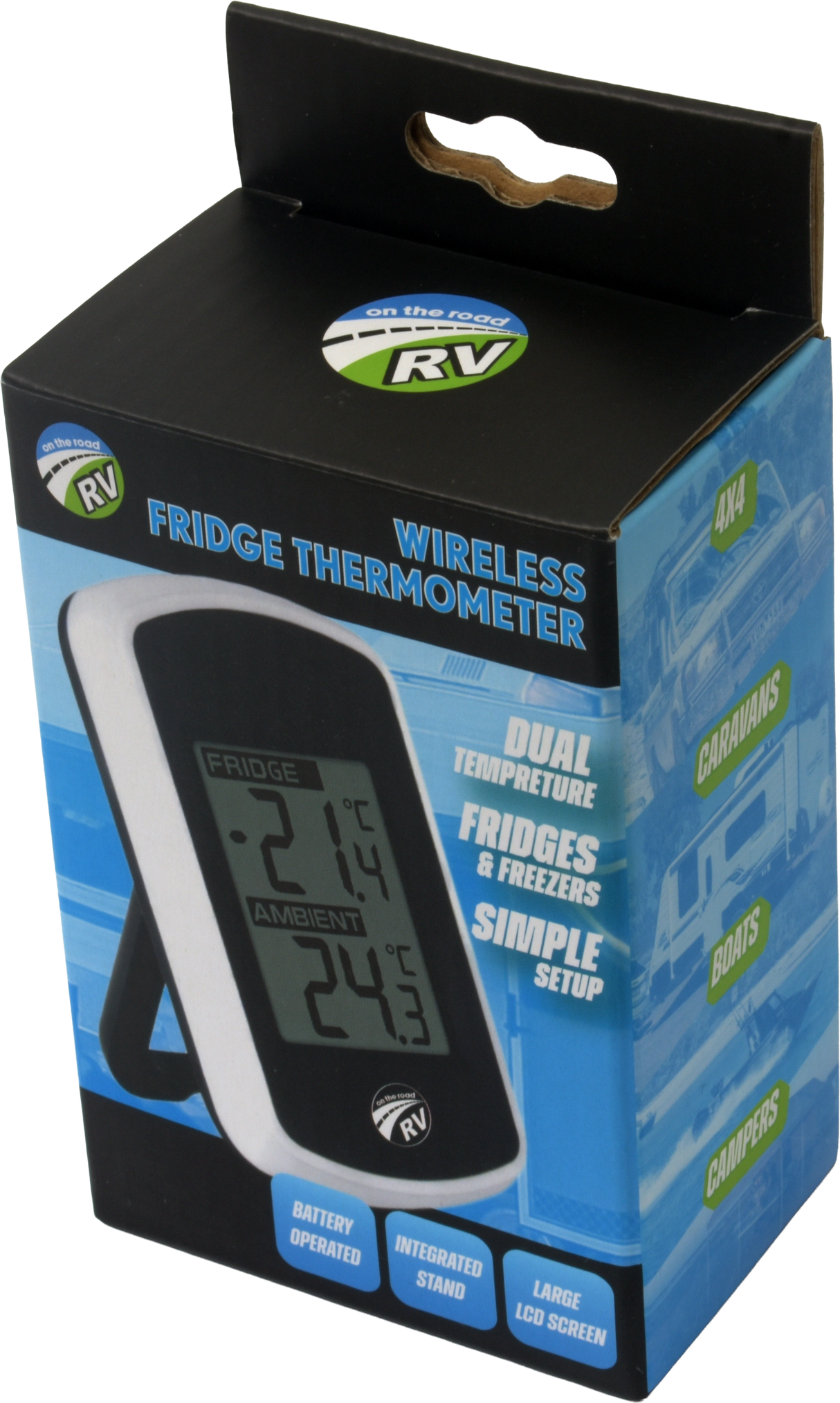 On The Road Wireless Fridge Thermometer