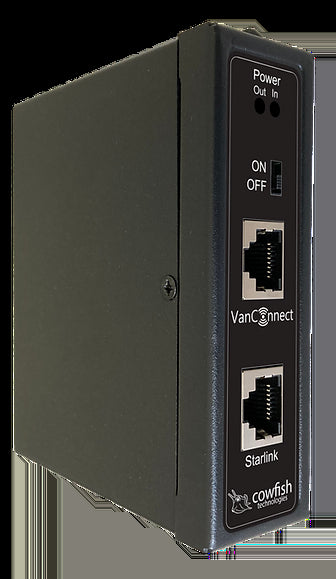 Cowfish Starlink Intergration Kit- Weatherproof external connection, 6 metre cable