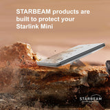 STARBEAM Starlink Mini Protective HDPE Hard Shell Cover - Transparent