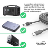 STARBEAM Starlink Mini 20V DC 3m USB-C Power Cable