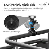 STARBEAM Starlink Mini Clamp Pole Mount