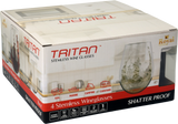 Tritan Stemless Wine Glasses 20oz - Set of 4