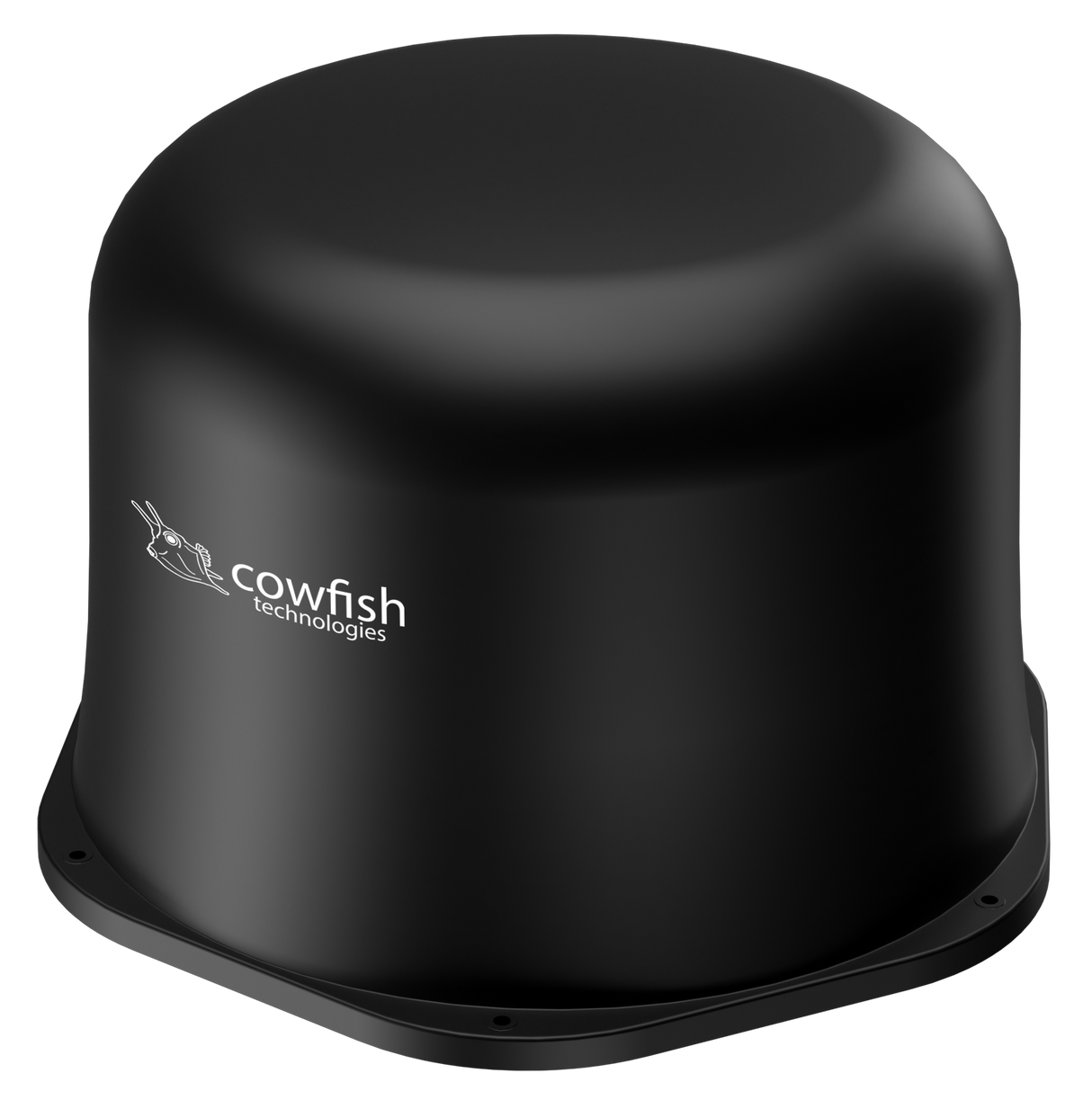 Cowfish VanTenna Premium Package- Side Connectors, Black