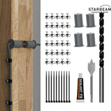 STARBEAM Starlink Dish Cable Routing & Installation Kit