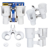 ROBOCUP DRINK FISHING ROD HOLDER - WHITE