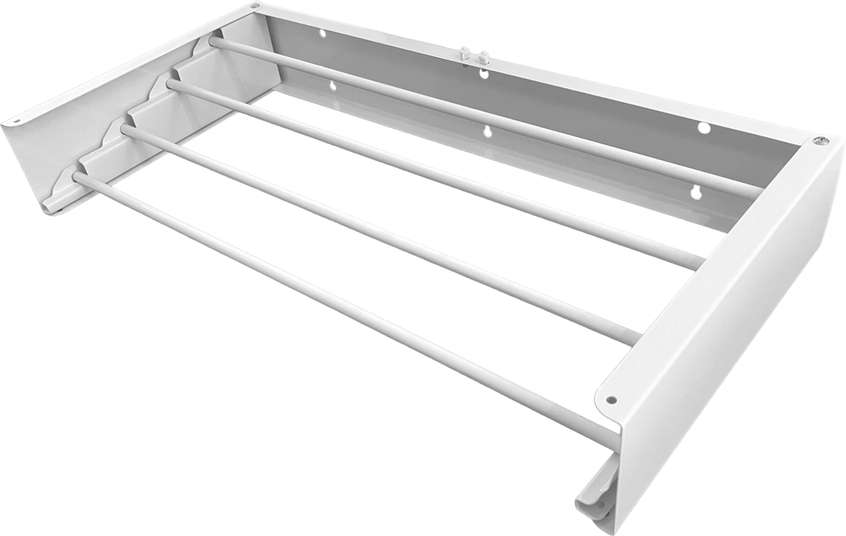 On The Road Wall Mounted Clothes Airer 60cm White