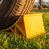 Australian RV Large Yellow Wheel Chock