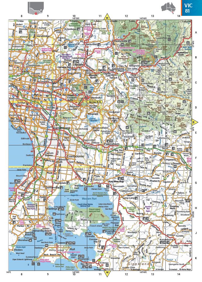 Hema Australia Road and 4WD Atlas : Edition 13 - Spiral Bound