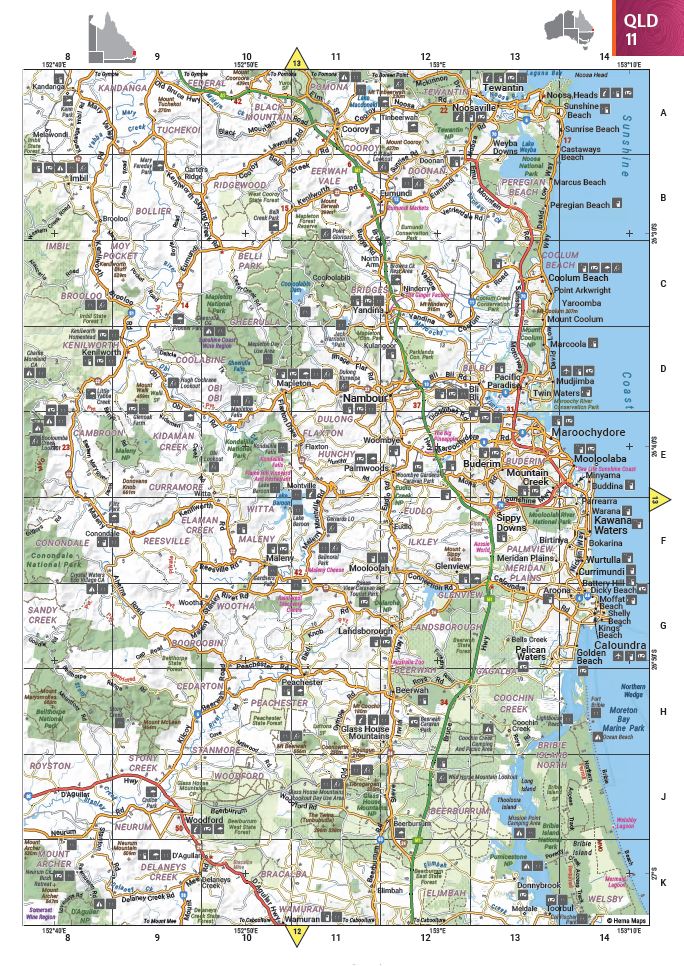 AUSTRALIAN HANDY ROAD AND 4WD ATLAS SPIRAL 184 X 248
