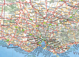 Hema Australia Supermap - 1350x1180 - Laminate paper in a tube