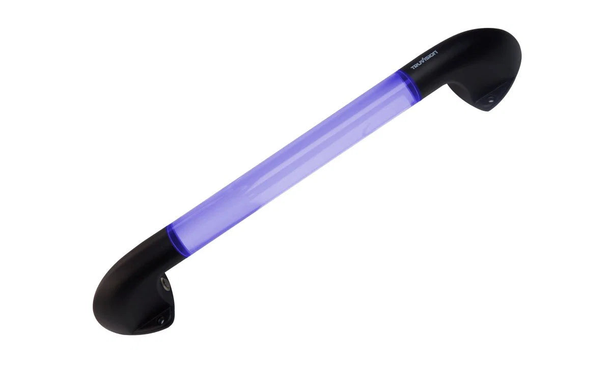 Grab Handle Light Clear Acrylic (Blue) 453mm
