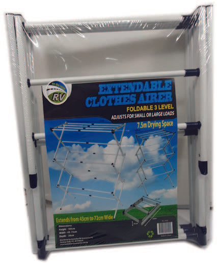 On The Road RV Extendable Clothes Airer