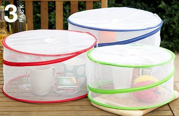 FOOD COVERS SET OF 3