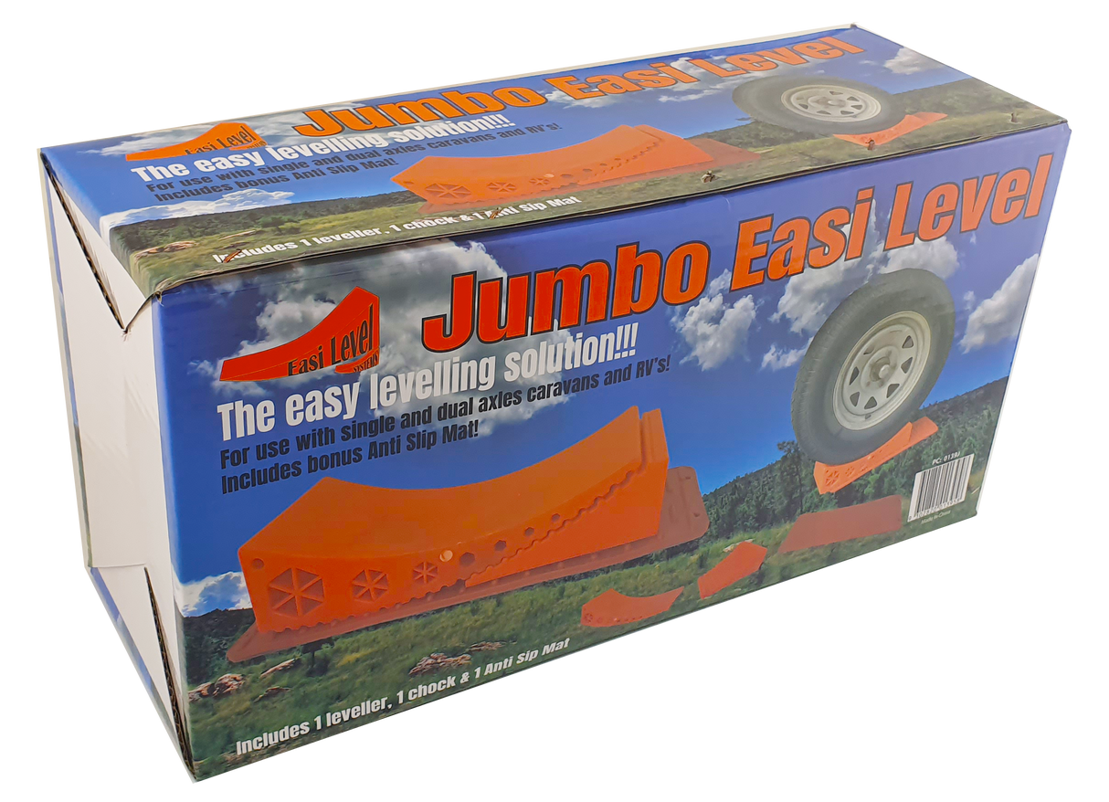 Jumbo Easi Level Caravan RV Wheel Levelling System