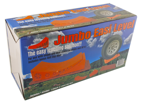 Jumbo Easi Level Caravan RV Wheel Levelling System