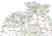 Hema Map of Australia Sticker - Large