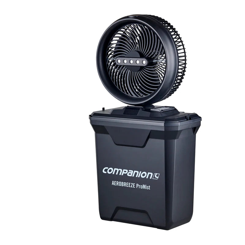 Companion Aerobreeze ProMist 25cm Oscillating Misting Fan