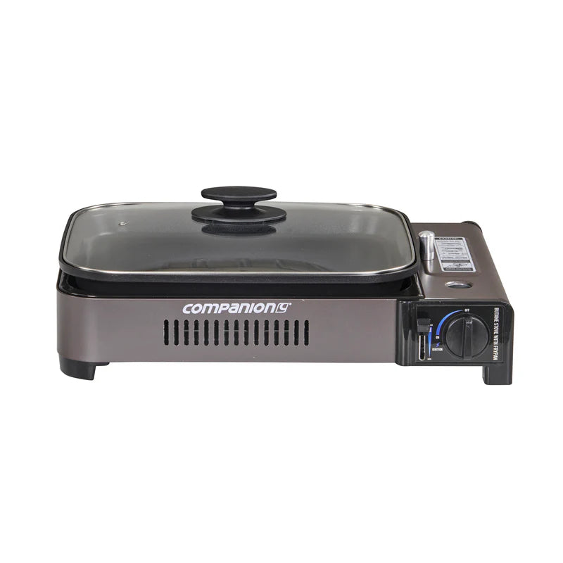 COMPANION BUTANE STOVE WITH FRYPAN