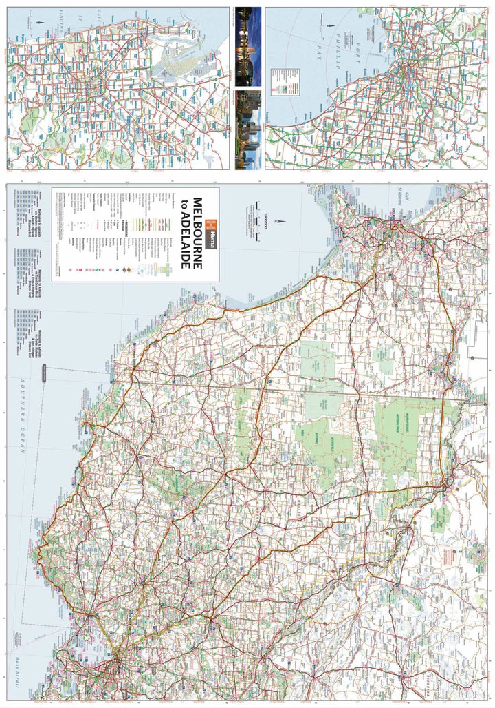 Hema Melbourne to Adelaide Map