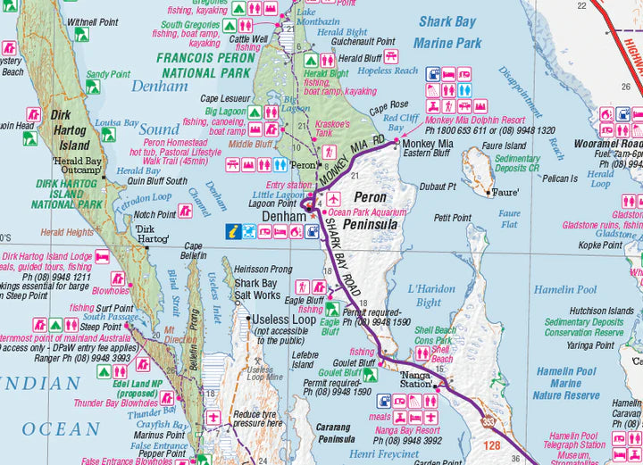 HEMA - Mid West Western Australia Map