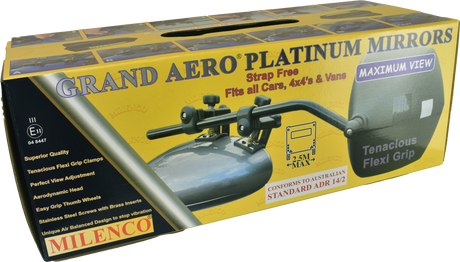 Milenco Grand Aero Platinum Towing Mirrors MIL6613