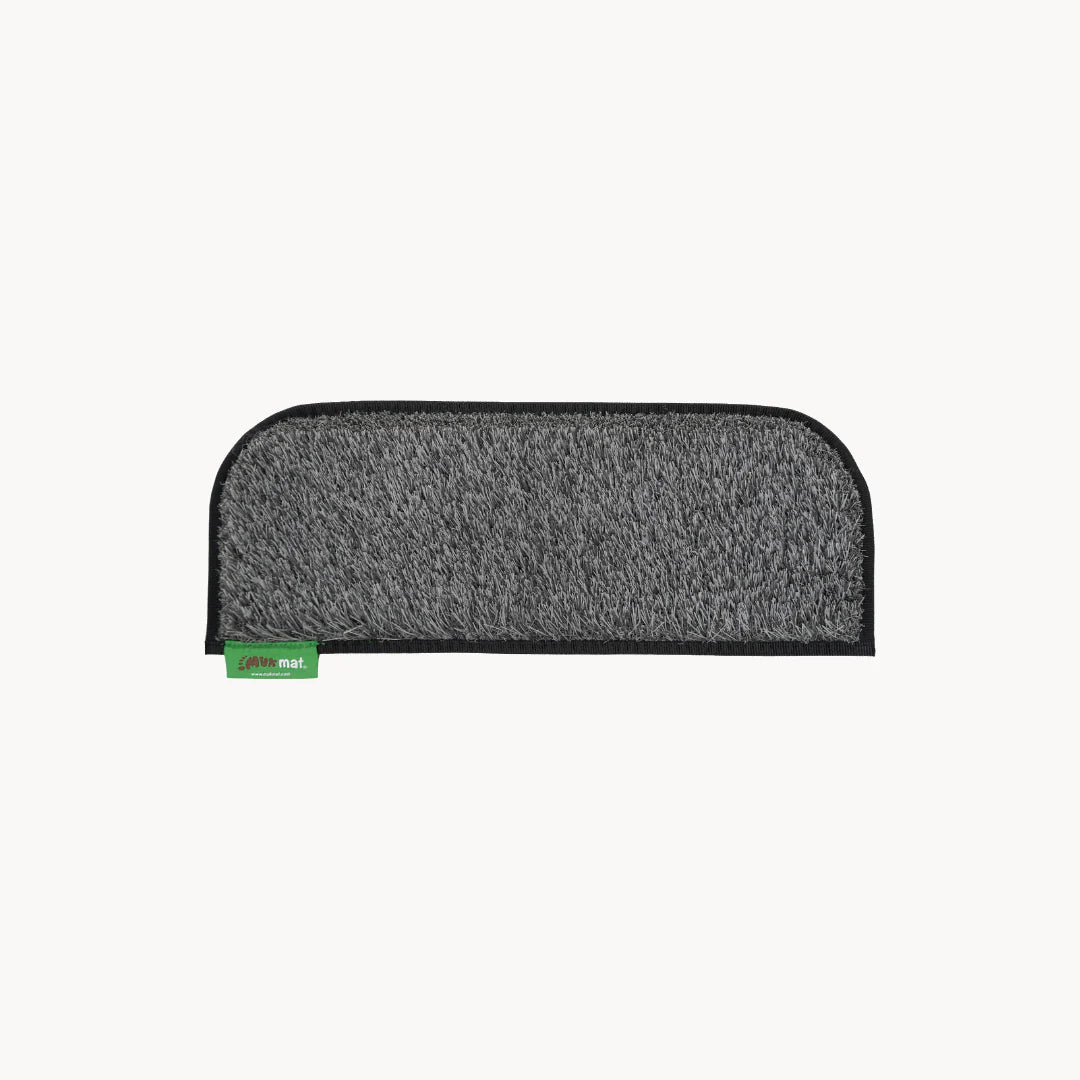 MUK MAT ROUNDED STEP DARK GREY  LGE 60CMX23CM
