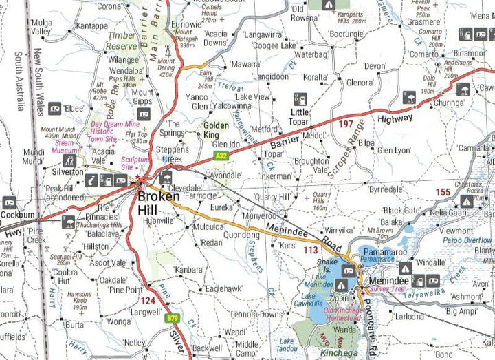 HEMA NEW SOUTH HANDY MAP