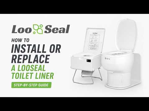 LooSeal Elite Auto Sealing Waterless Toilet White