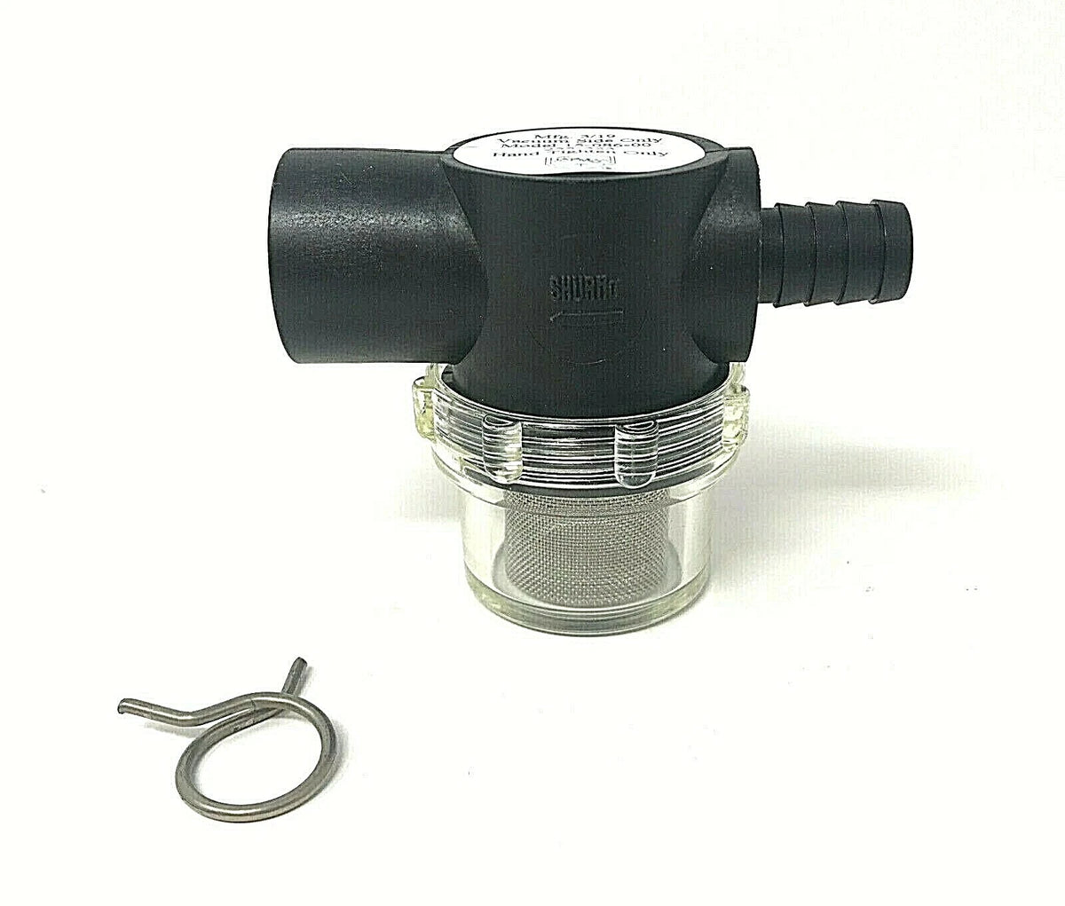Shurflo in-Line Strainer/Filter 1/2" Barb