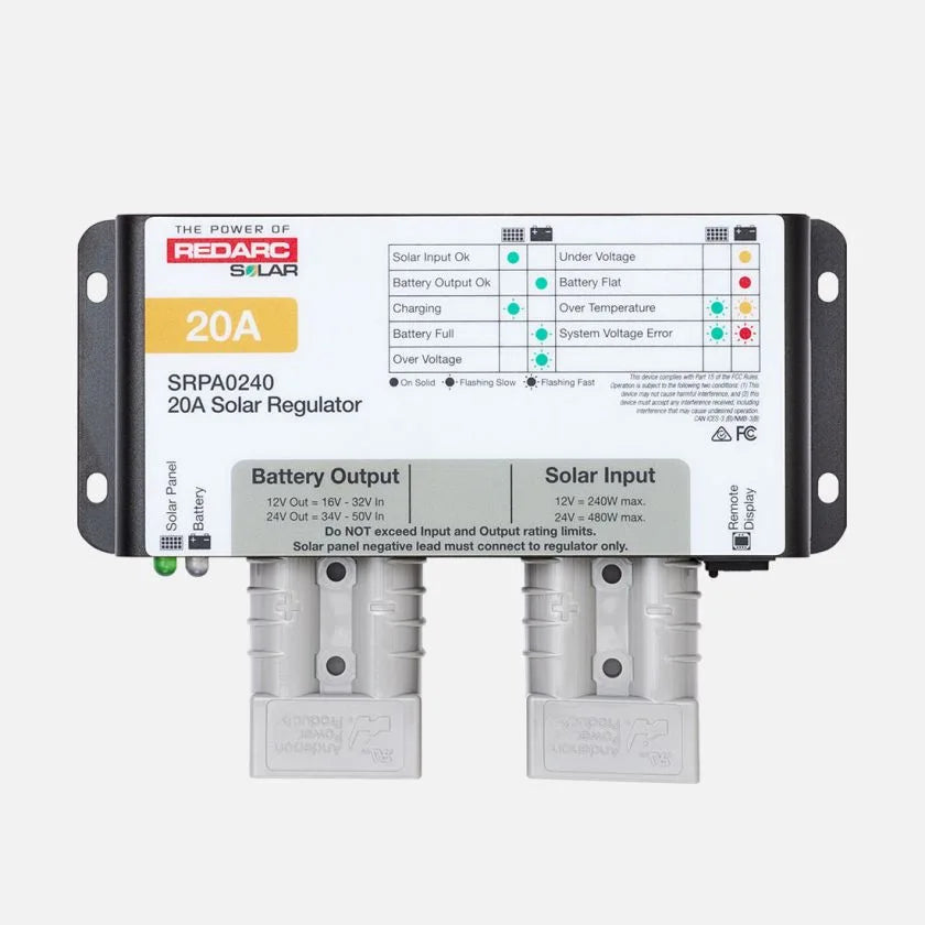 Redarc 20 AMP SOLAR REGULATOR