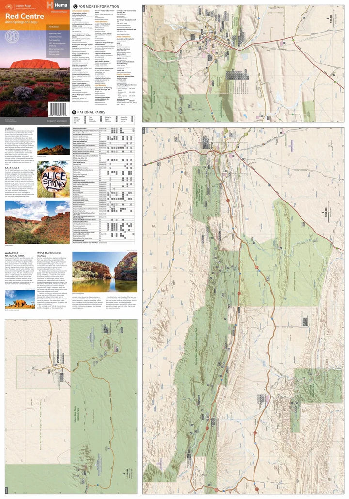 HEMA Red Centre Alice Springs to Uluru