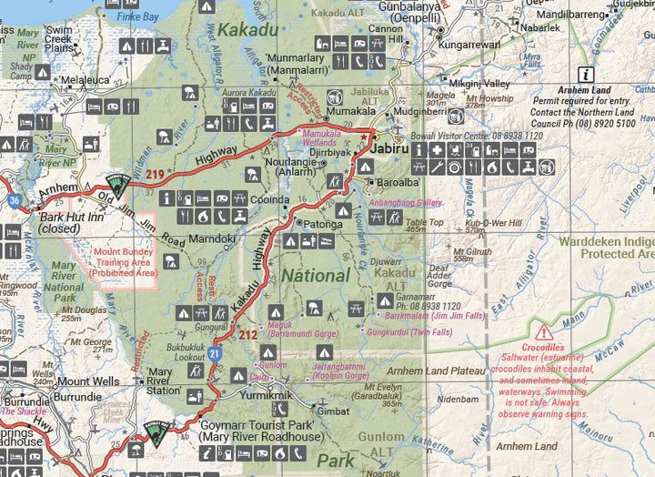 HEMA Maps -Top End and Gulf Map