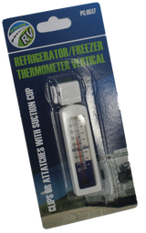 Vertical Fridge/Freezer Thermometer